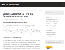 Tablet Screenshot of erfolgreich-im-leben.com